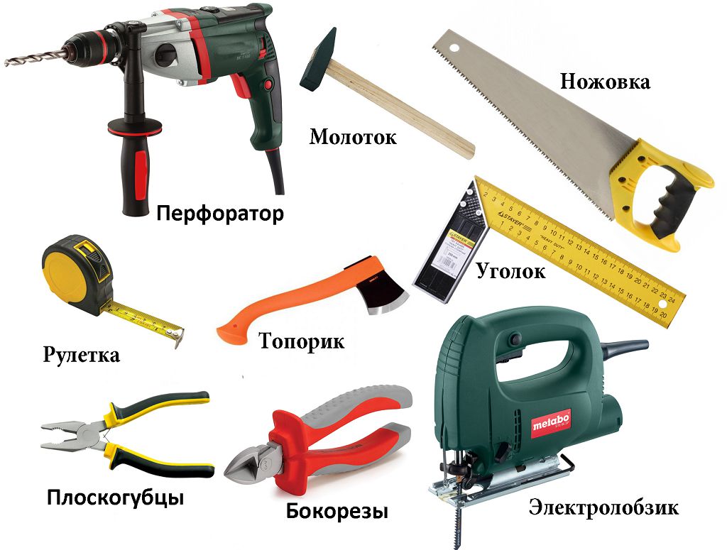 Инструменты для установки деревянного сайдинга