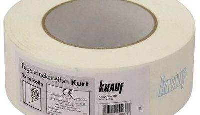 Бумажная лента Knauf для швов гипсокартона