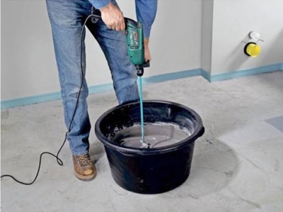 ﻿﻿Разбавить шпаклевку: как правильно сделать в домашних условиях, соблюдая пропорции сухой смеси для стен (финишная штукатурка и др