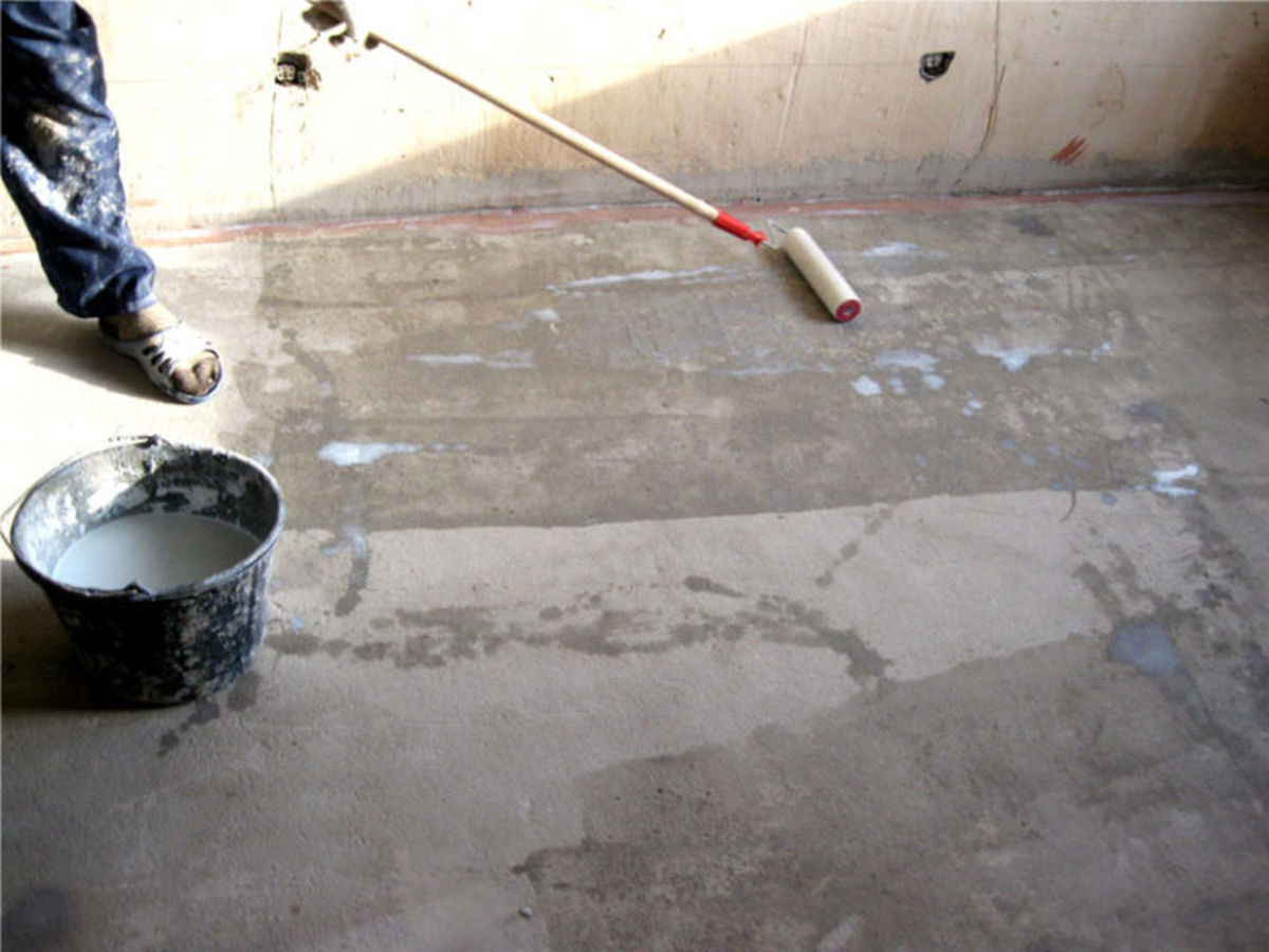 Грунтовка бетонного пола