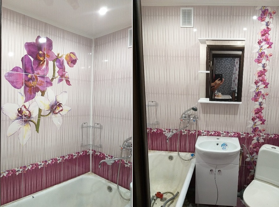 Облицовка ванной комнаты пвх своими руками - подробный рассказ + фото!