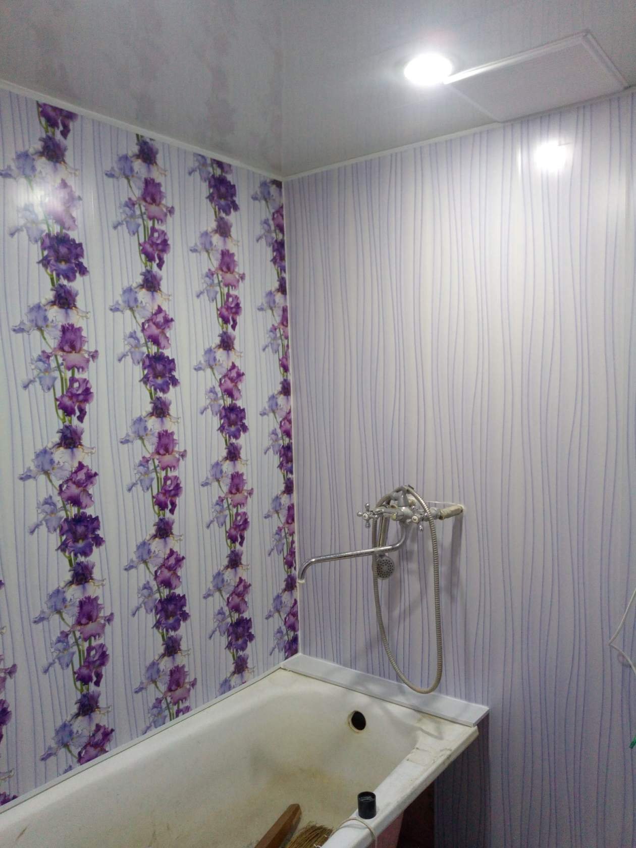 Отделка ванной пластиковыми панелями: фото дизайна, варианты оформления